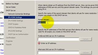 Installing and Configuring DHCP Server Windows Server 2008 R2 [upl. by Secundas]