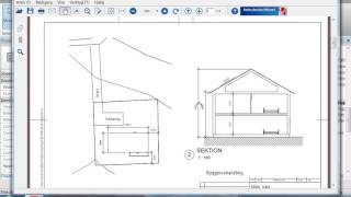 Revit Architecture 67 INLÄMNING BYGGLOV DEL37 Att skriva ut ritningar [upl. by Farny]