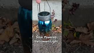 Solar Powered Halloween Light [upl. by Yv]