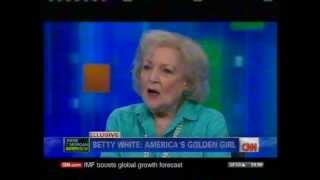 Betty White INTERVIEW on CNN piers morgan tonight 12 [upl. by Busiek]