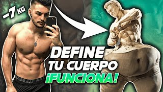 Cómo Definir el Cuerpo Rápidamente 🔥 Paso a paso Gym y casa [upl. by Weitzman912]