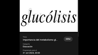 GLUCÓLISIS 2º ERRORº [upl. by Acinom]