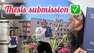 Thesis submission  Struggles in medical college  MdResidency  Delhi university  MAMC [upl. by Millhon205]