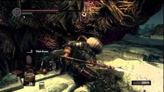 Dark Souls How To Beat the Undead Dragon Painted World of Ariamis [upl. by Richelle]