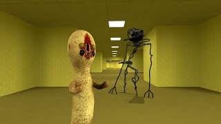 SCP173 Noclips into the Backrooms Garrys Mod Animation [upl. by Oisangi]