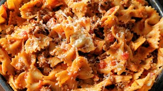 Easy Creamy Italian Sausage Pasta [upl. by Yanej]