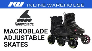 Rollerblade Macroblade 110 3WD Skates Review [upl. by Mott]