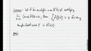 Mod06 Lec01 Removable Singularities [upl. by Oelak602]