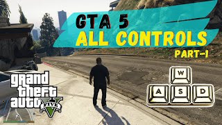 GTA 5 CONTROLS PC Part 1  How to play GTA 5  Basic Controls GTA 5 Gameplay 16 [upl. by Neirbo607]