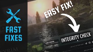 How to Fix Integrity Check Issue Skyrim Together  Harbor launcher stuck [upl. by Bathsheba586]