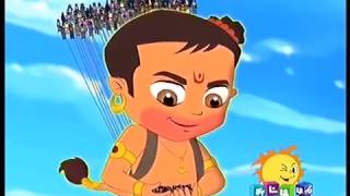 The new adventure of hanuman Tamil chutti tv cartoon video 07 08 2016 part 1 [upl. by Nasho]