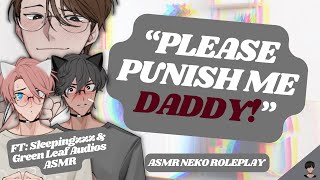 ASMR RP Punishing Two Nekos MM4M DOM LISTENER FT Sleeping amp Green Leaf Audios ASMR [upl. by Oiuqise]