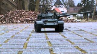 116 RC Model Panzer Tank T55a Tank with Elmod [upl. by Fidele]