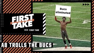 Stephen A reacts to Antonio Brown trolling the Buccaneers after losing to the Rams  First Take [upl. by Crean]