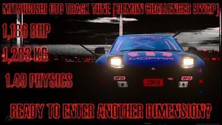 800PP Demon Challenger Swapped Mitsubishi GTO Track Tune 149 Physics [upl. by Aeriel]