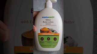 Mamaearth Ubtan Body lotion Review  shorts winterspecial bodylotion ubtan review [upl. by Yehudit]