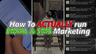 How to ACTUALLY run Email amp SMS Marketing for your Clothing Brand [upl. by Teage]