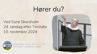 Hører du vSune Skarsholm [upl. by Aikkin]