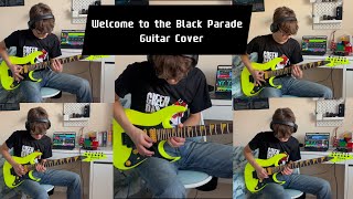 Welcome to the Black Parade  Multiple guitar cover [upl. by Aznecniv158]