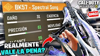 BK57  REALMENTE VALE LA PENA USAR LA BK57 EN COD MOBILE  LA MEJOR CLASE PARA LA BK57 EN COD MOBILE [upl. by Hecht895]