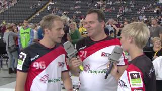 Elton und Oliver Pocher im Interview beim Tag des Handballs [upl. by Aracot]