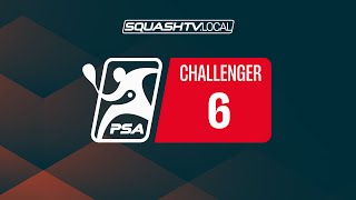 Round 2  Glass Court  Squash Inspire – Play Squash Academy Men’s 6K Challenger 2024 [upl. by Vickey]