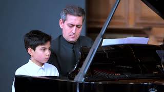 Alik and Yevgeny Sudbin play Bach Sheep May Safely Graze from Cantata BWV 208 arr Sudbin [upl. by Nylqcaj3]