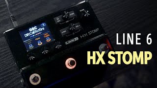 Line 6 HX Stomp Guitar Multieffects Processor Demo [upl. by Miett]