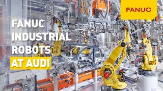 FANUC Industrial Robots at AUDI [upl. by Atteynod]