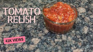 Tomato Relish l Tomato relish recipe [upl. by Haney]