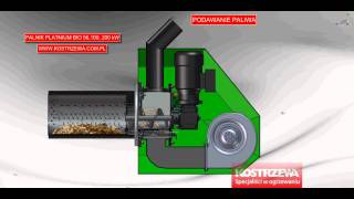 ANIMACJA PALNIKA NA PELLET PLATINIUM BIO 200 kWavi [upl. by Elconin]