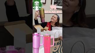 New Starbucks x Stanley Tumbler Cups Summer Sunset Purple Gradient stanleytumbler [upl. by Huberty]