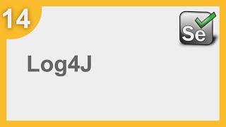 Selenium Framework for Beginners 14  What is Log4j  How to add Log4j in java project [upl. by Ainsworth]