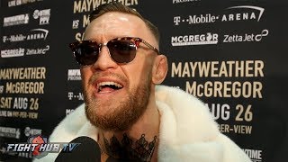 MCGREGOR RESPONDS TO BEING CALLED RACIST quotRIDICULOUS LOOK AT ME FOR FOOKS SAKEquot [upl. by Eillo]