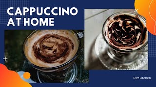 Cappuccino at home 😋 easy and simple recipe [upl. by Jannel]