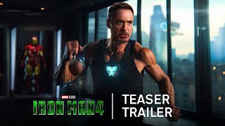 IRONMAN 4  FIRST LOOK TRAILER  Robert Downey Jr Returns as Tony Stark  Marvel Studios [upl. by Krm902]