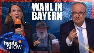 BayernWahldebakel für die Groko CSU abgestraft SPD am Boden  heuteshow vom 19102018 [upl. by Broucek]