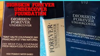 DIORSKIN FOREVER UNDERSKIN 24H FULL COVERAGE DETAILS  THE Best Foundation [upl. by Talbott457]