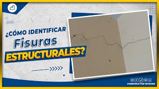 ✅¿CÓMO IDENTIFICAR FISURAS ESTRUCTURALES✅  ❌¿Es peligroso no saberlo❌ [upl. by Garwin]