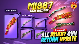 All M1887 Gun Return Event Free Fire  New Event Free Fire Bangladesh Server  Free Fire New Event [upl. by Emeline]