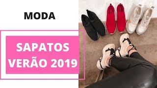 Sapatos para o Verão 2019  Moda [upl. by Einaeg814]