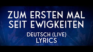 Zum ersten Mal seit Ewigkeiten Celena Pieper  Lyrics Video  Disneys Die Eiskönigin Musical [upl. by Lau178]