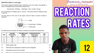 REACTION RATES EP 05  GRADE 12 [upl. by Paula]