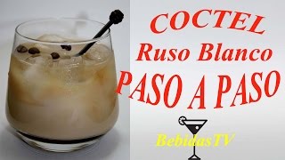 COMO HACER EL COCTEL RUSO BLANCO  BebidasTV [upl. by Arata500]