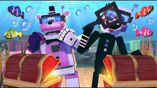 Funtime Freddys Underwater Puzzle Adventure Minecraft FNAF Roleplay [upl. by Nomis]