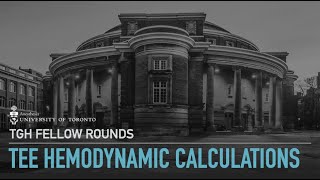 TGH APTE Week 6  Hemodynamic Calculations Jacobo Moreno [upl. by Hpeosj]