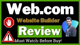 Webcom Website Builder Review Create Your Dream Website in Minutes [upl. by Drahnreb303]