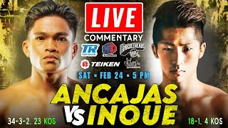 🔴LIVE Jerwin Ancajas vs Takuma Inoue Full Fight Commentary WBA World Bantamweight Championship [upl. by Yentuoc]