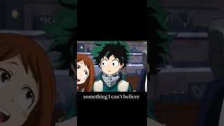 💚IzuOcha💗editizuochaizukuochacomhamyheroacedemiaanimeeditanime [upl. by Yroj]