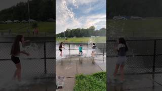 The Spillway is Raging And Fun to get Splashed by Water flood [upl. by Macdonell]